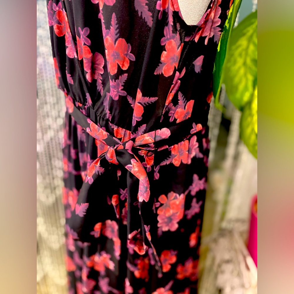 SUITE ALICE MAXI FLORAL VACATION READY DRESS NWT - Picture 5 of 6